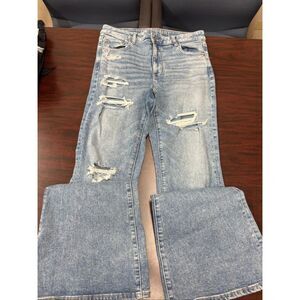American Eagle Outfitters Light Blue Flare Jeans